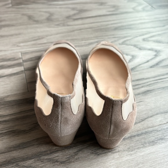 French sole fs/ny mesh wedge shoes size 7 - Picture 3 of 14